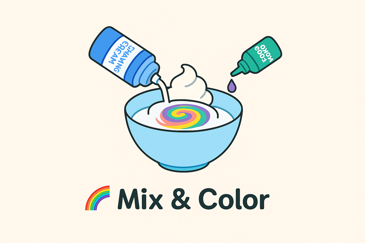 🌈 Mélanger et Colorer